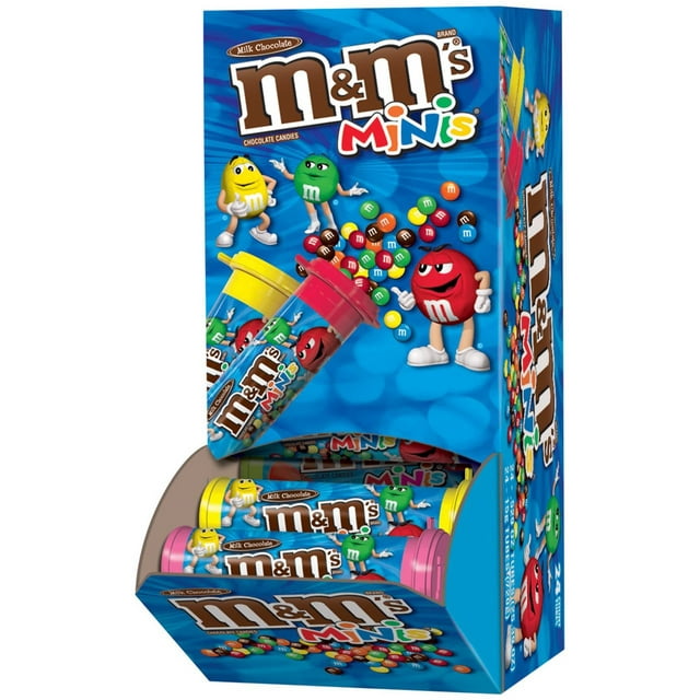 M&M Minis Tube 24 Ct