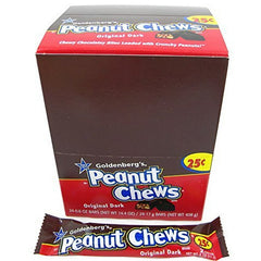 Peanut Chews Original Dark Bar .6oz 24Ct