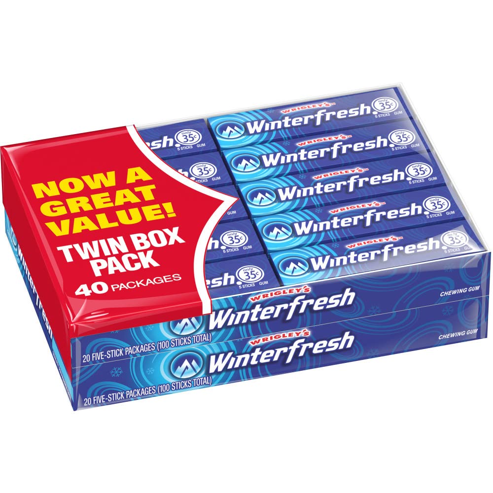 Wrigley's Chewing Gum - 40 Count