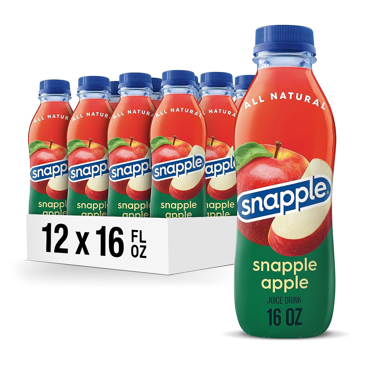 Snapple Apple Juice 24/16 oz