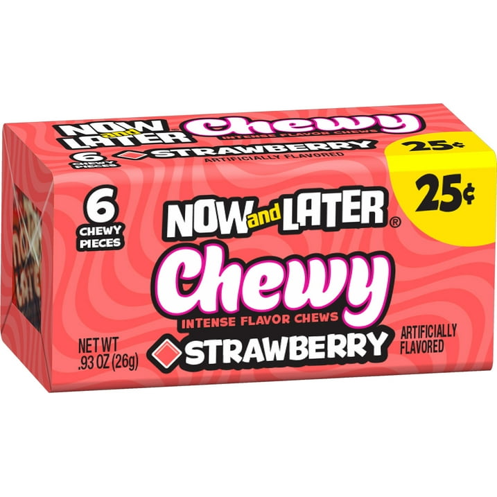 Now & Later Candy - 24 Count