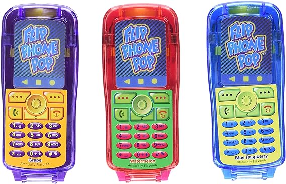 Flip Phone Pop 12 Ct