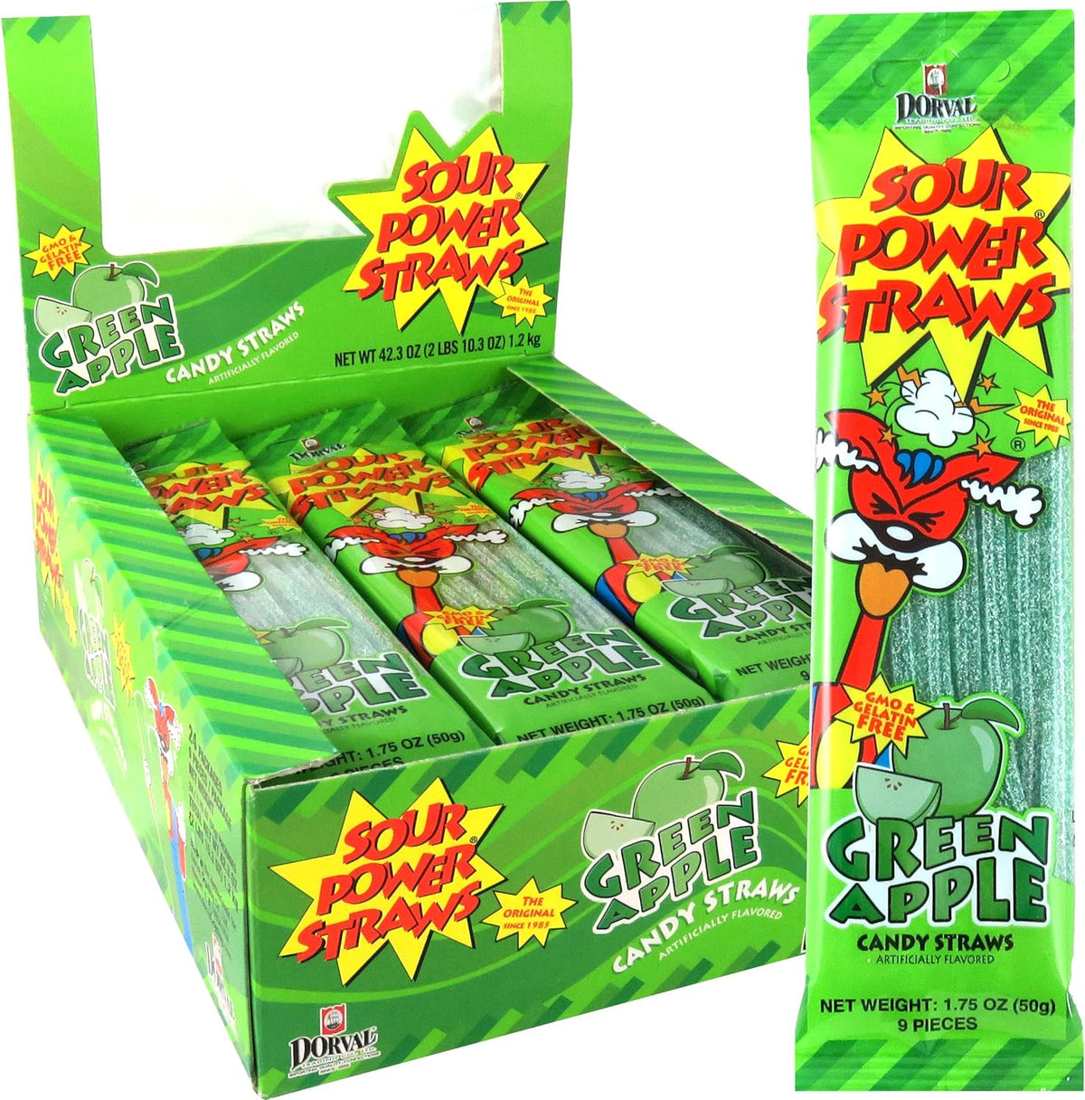 Sour Power Candy - 24 ct