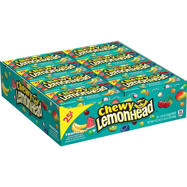 Lemonhead Candy 24 Ct