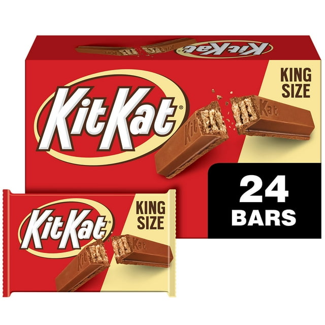 Kit Kat Chocolate Bars - 24 Count