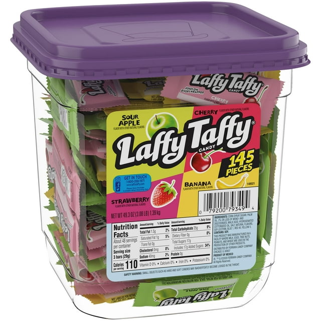 Laffy Taffy Candy - 145 Count