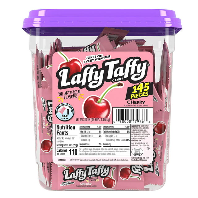 Laffy Taffy Candy - 145 Count