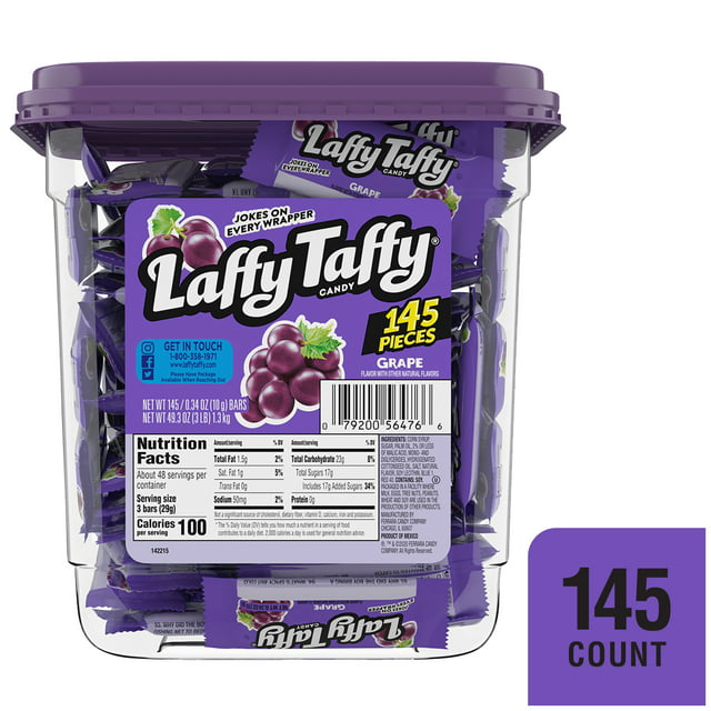 Laffy Taffy Candy - 145 Count