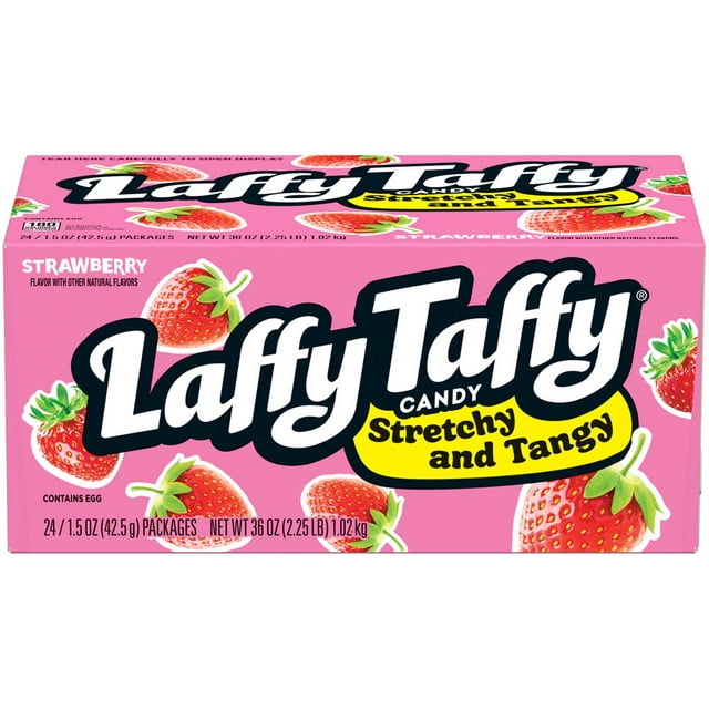 Laffy Taffy Rope Candy - 24 Count