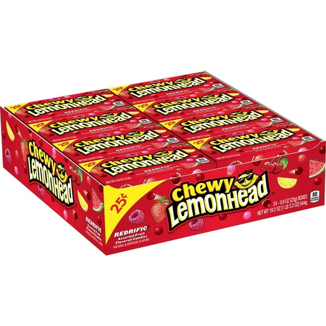 Lemonhead Candy 24 Ct