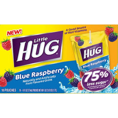 Little Hug Blue Flavored 40 Packs - 8 Oz.