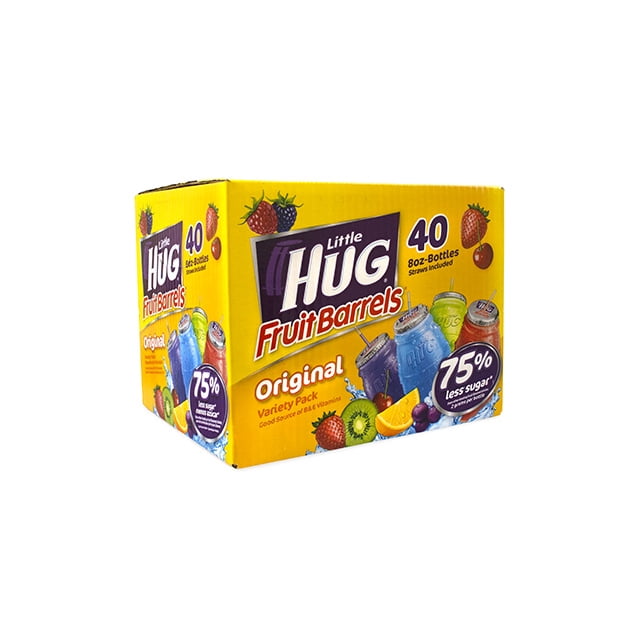 Little Hug Blue Flavored 40 Packs - 8 Oz.