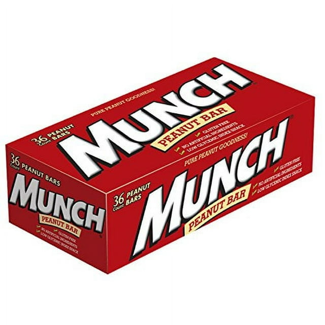 Munch Peanut Bar 36 Ct