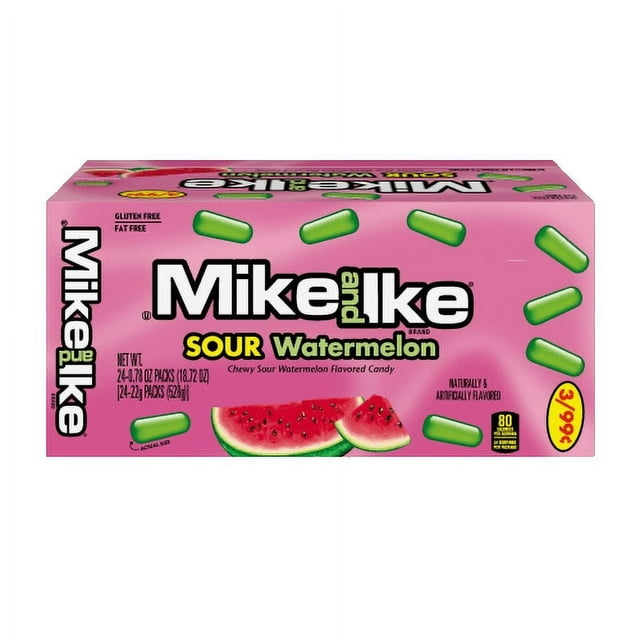 Mike & Ike Chewy Candy - 24 Count