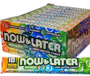 Now & Later Candy - 24 Count