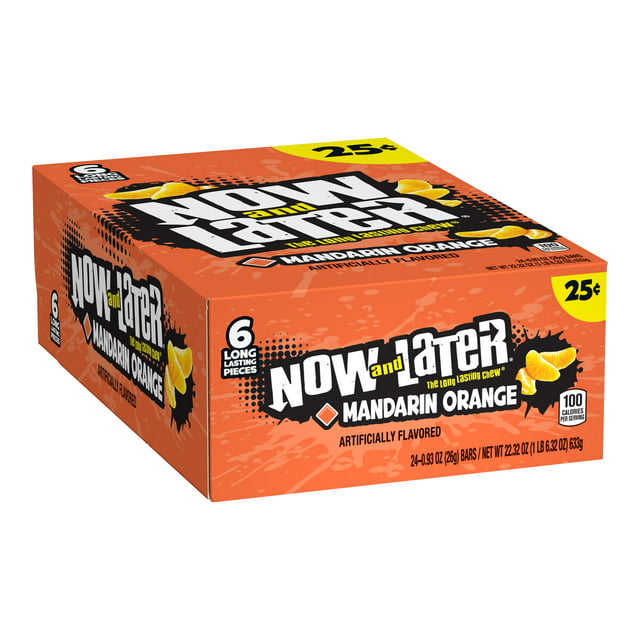 Now & Later Candy - 24 Count