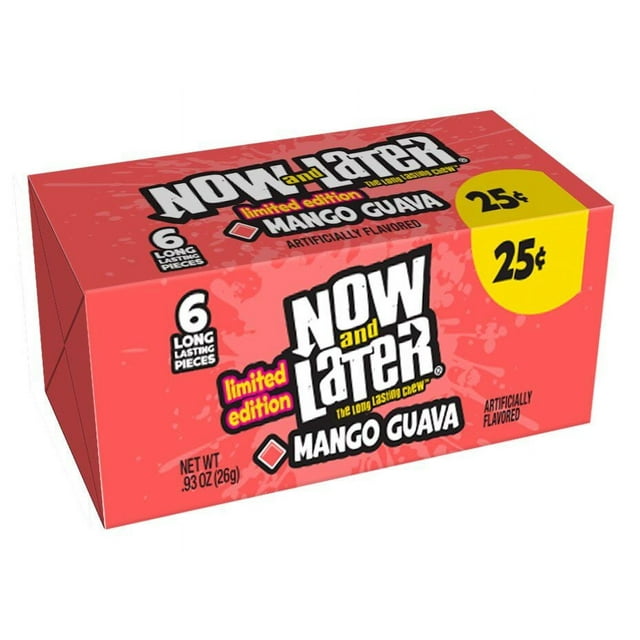 Now & Later Candy - 24 Count