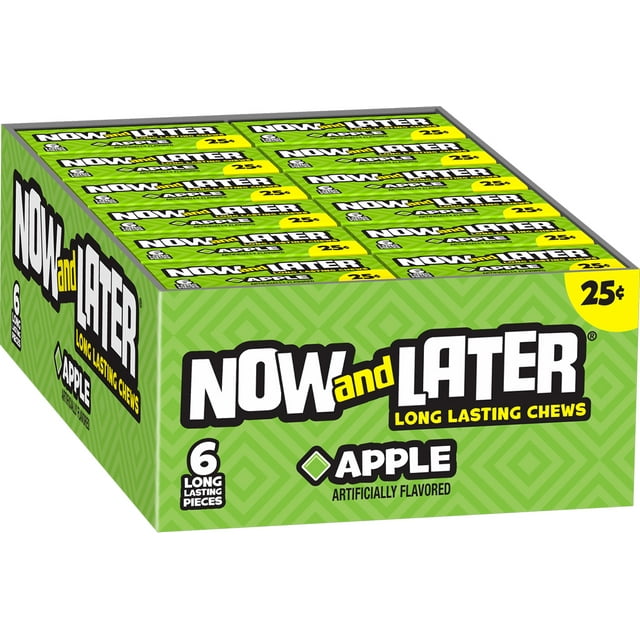 Now & Later Chewy Candy 24 Ct