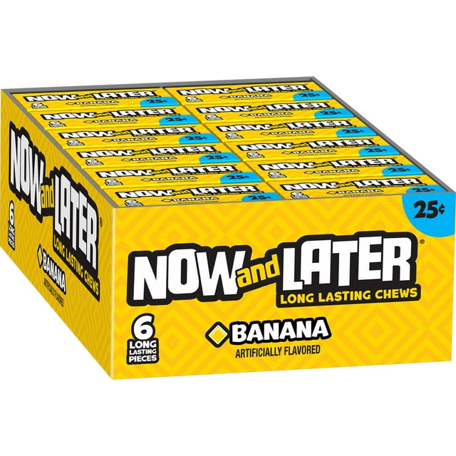 Now & Later Chewy Candy 24 Ct