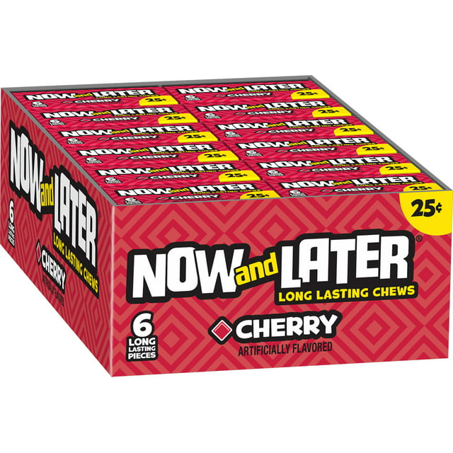 Now & Later Chewy Candy 24 Ct