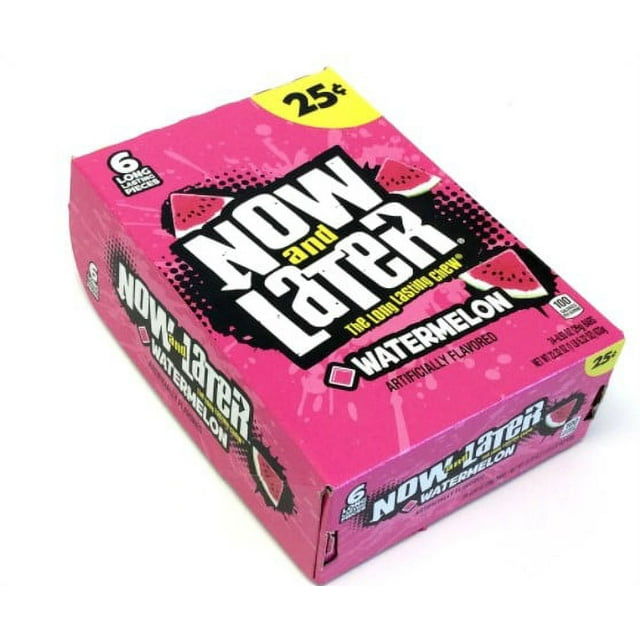 Now & Later Chewy Candy 24 Ct