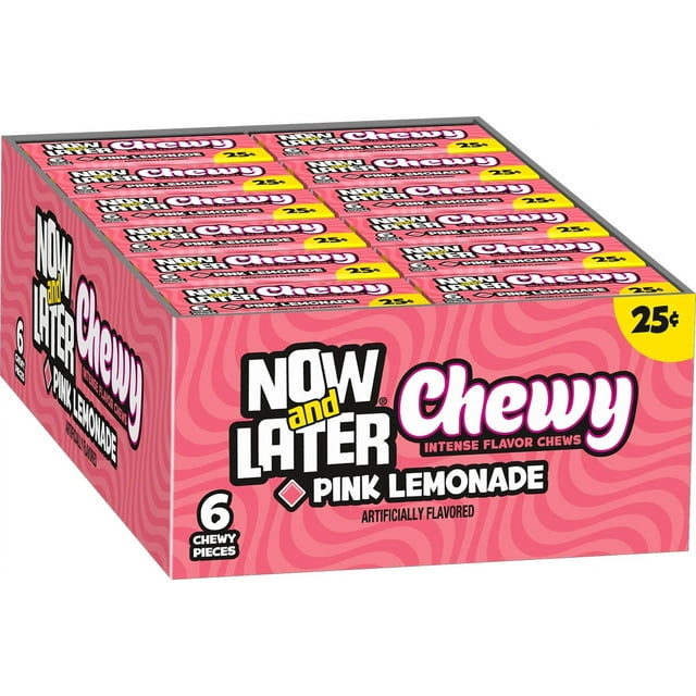 Now & Later Chewy Candy 24 Ct