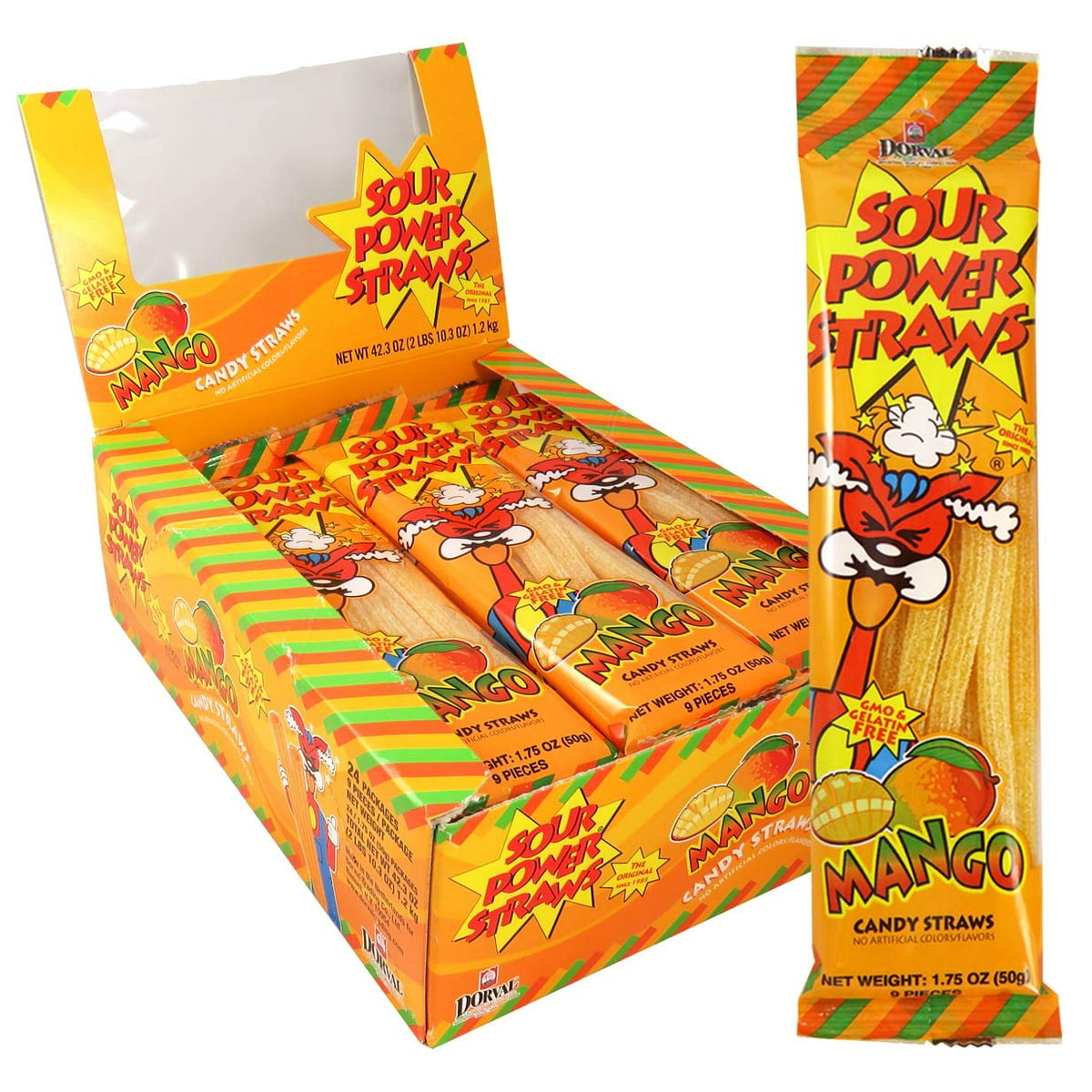 Sour Power Candy - 24 ct