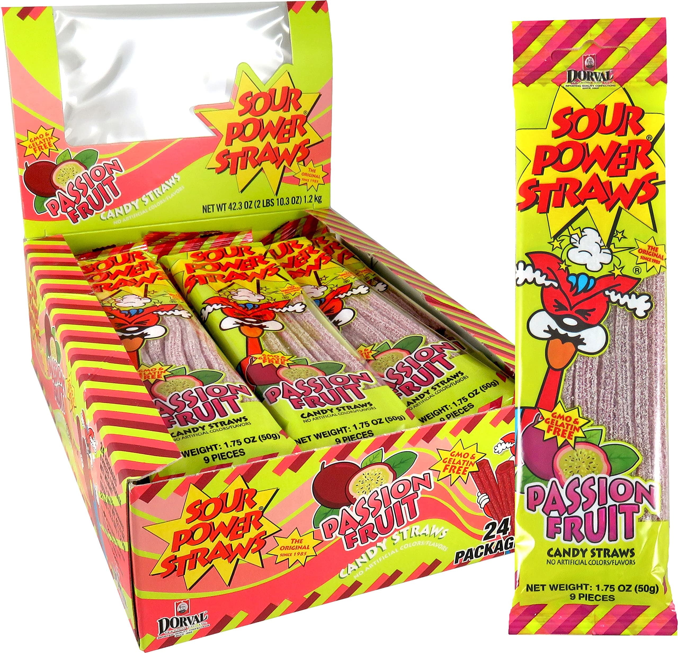 Sour Power Candy - 24 ct