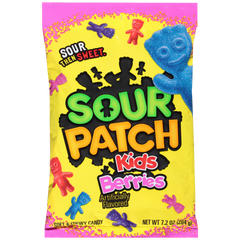 Sour Patch Berries Bag 7Oz Each