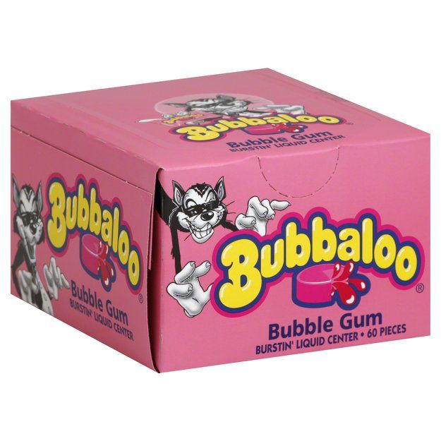 Bubbaloo Bubblegum 60 Ct