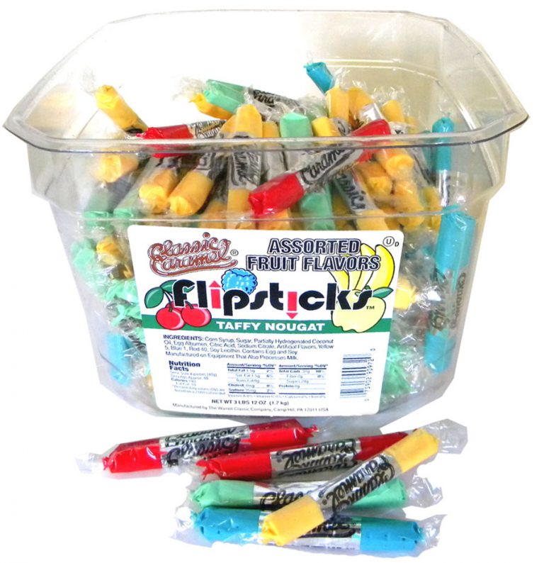 Flipsticks Taffy Classic Candy Box