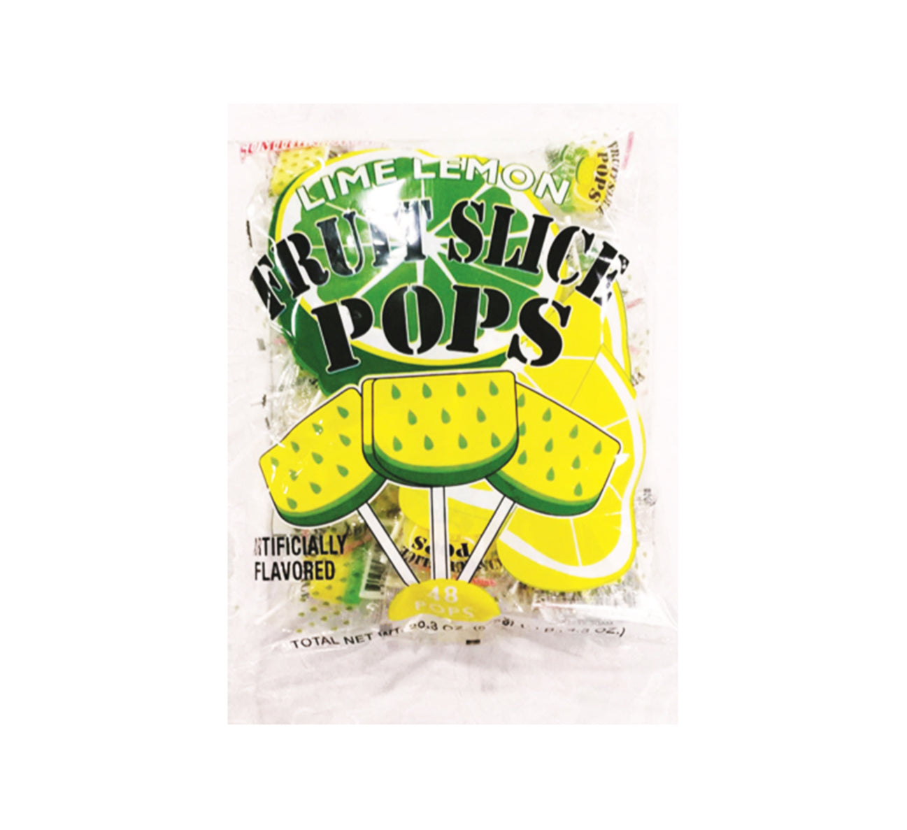 FRUIT SLICE POPS - 48 Count