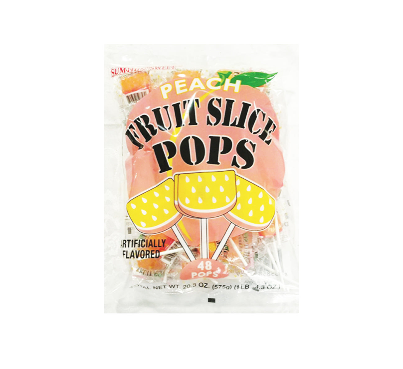 FRUIT SLICE POPS - 48 Count