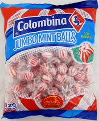 Colombina Jumbo Mint Balls - 120 Count