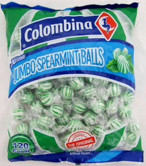 Colombina Jumbo Mint Balls - 120 Count